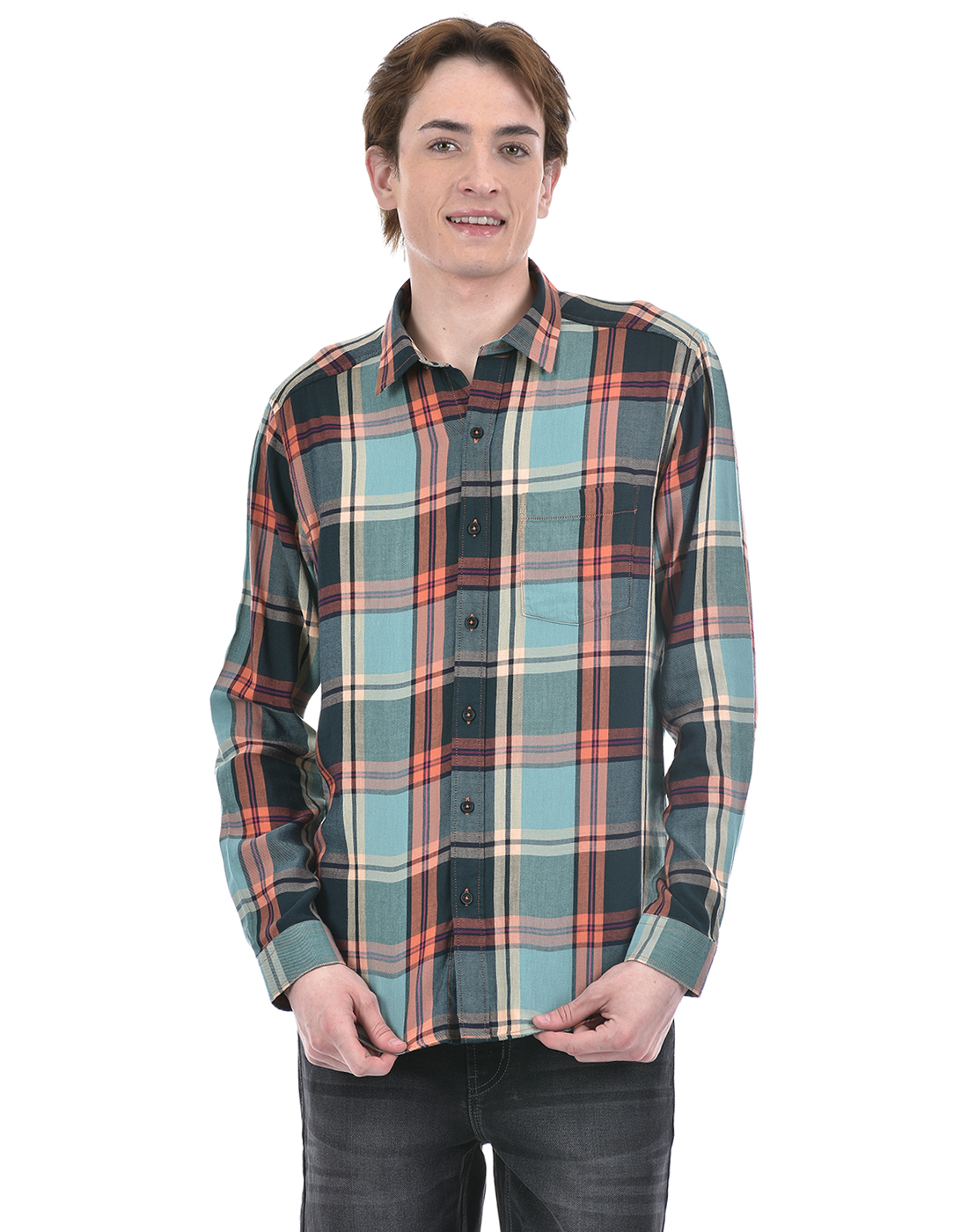 Numero Uno Men Checkered Multicolor Shirt